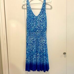Athleta size small gorgeous ombré blue dress!  Closet clean out!
